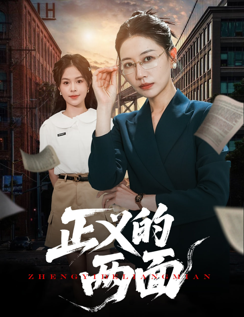 正义的两面封面