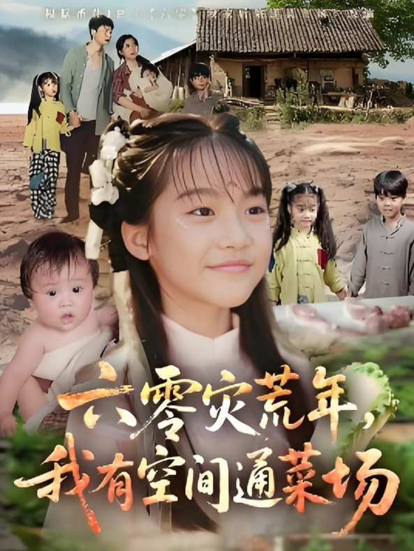 六零灾荒年，我有空间通菜场封面