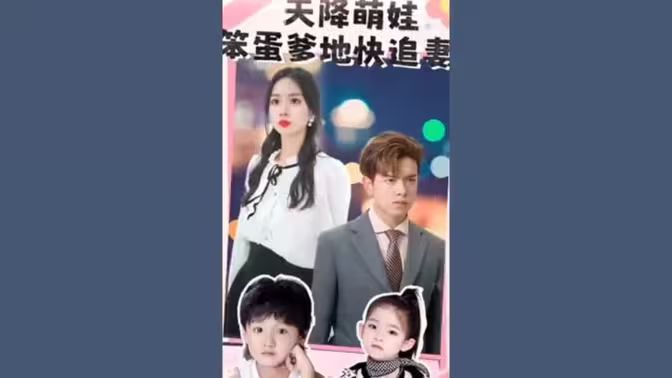 天降萌娃：笨蛋爹地快追妻！封面