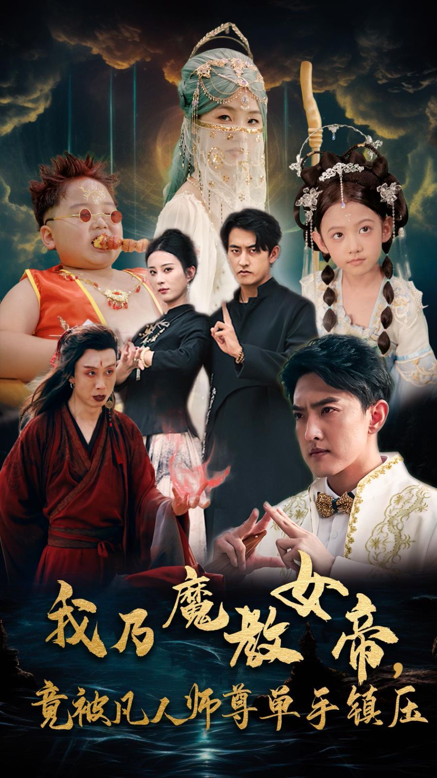 我乃魔教女帝，竟被凡人师尊单手镇压封面