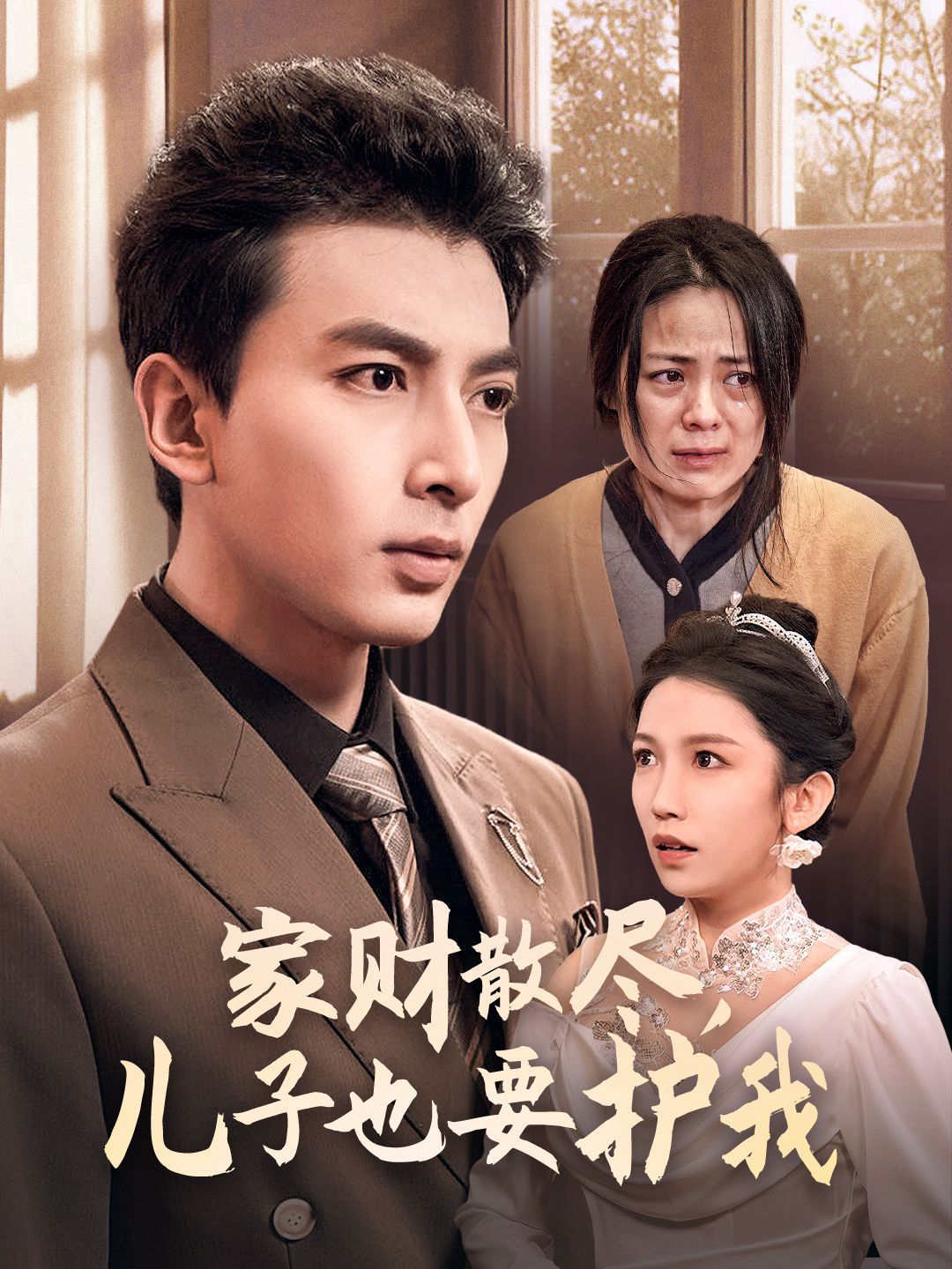 家财散尽儿子也要护我封面